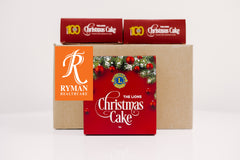 Ryman - Box of 12 Lions Christmas Cakes