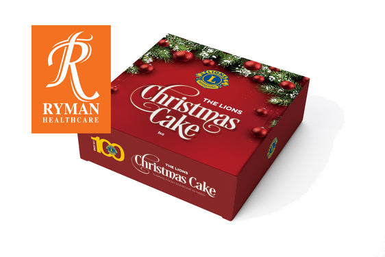 Ryman - Single Lions Christmas Cake
